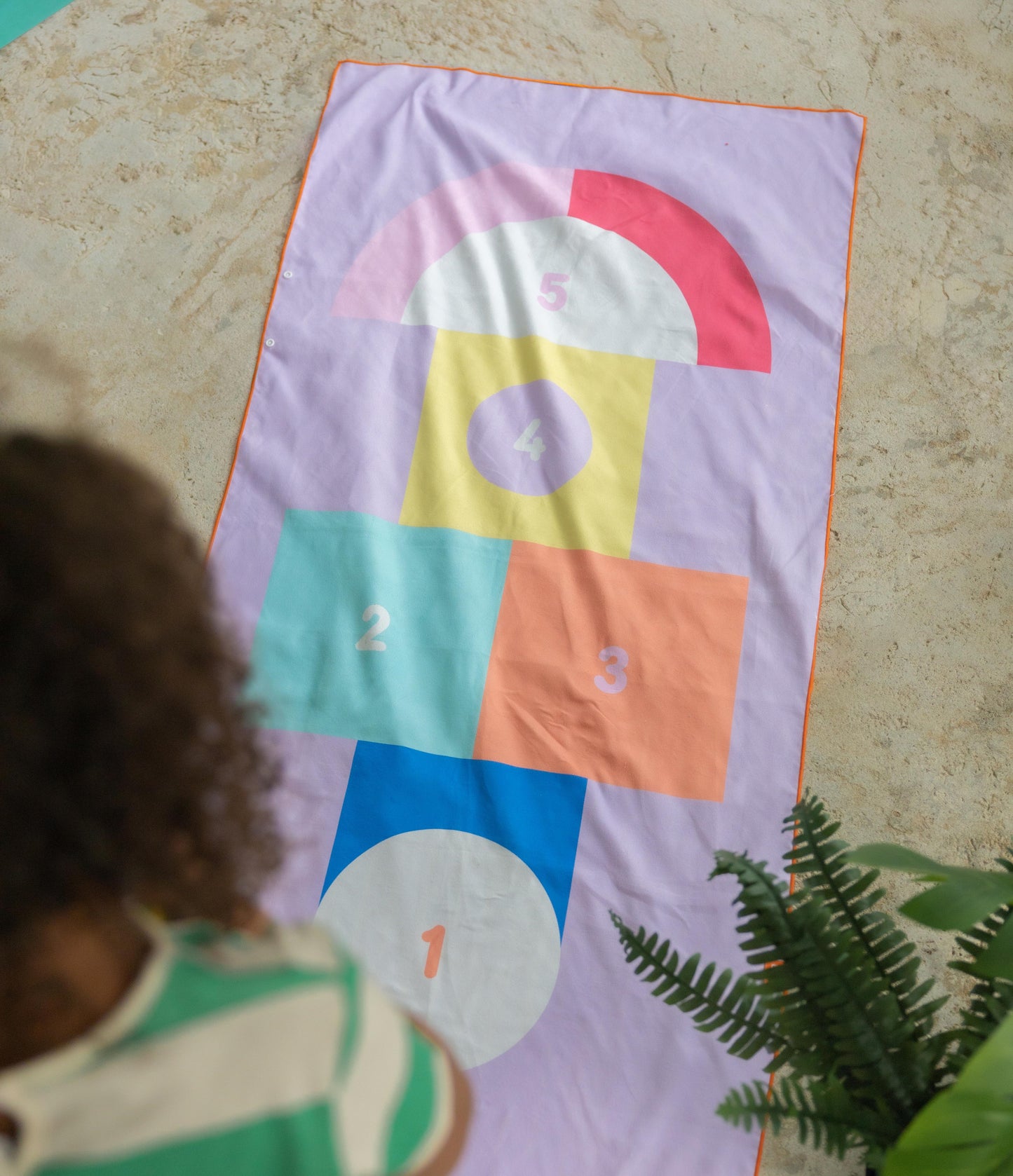Telo mare gioco 140 x 70 cm Campana