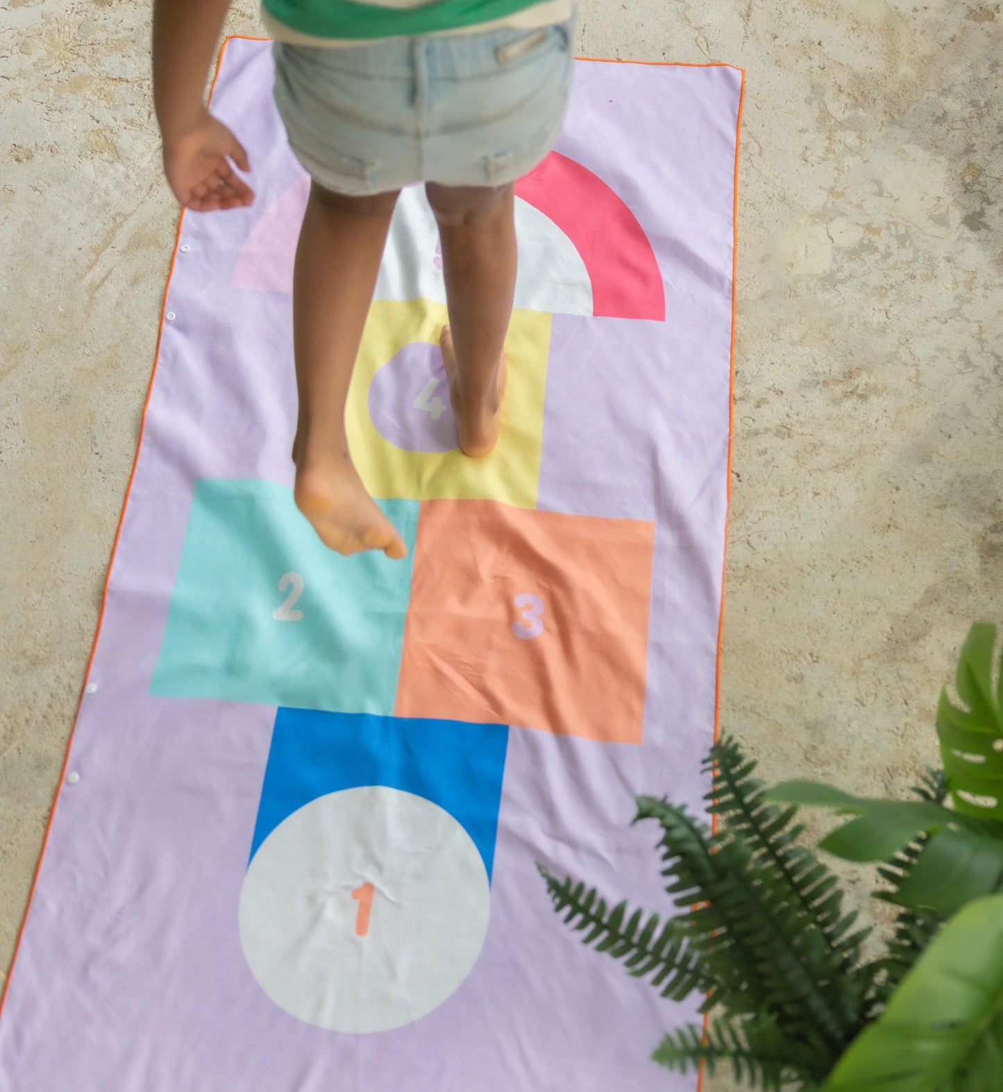 Telo mare gioco 140 x 70 cm Campana