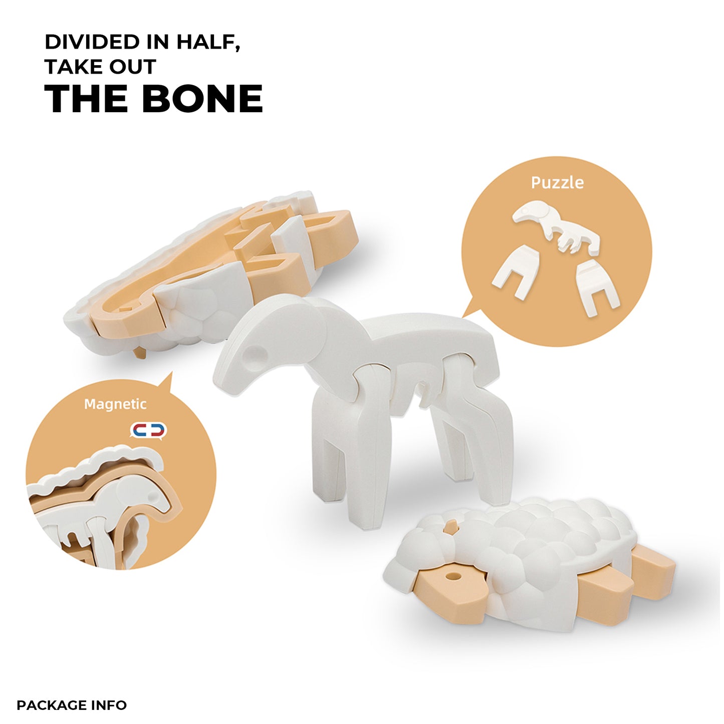 Halftoys Animal Sheep