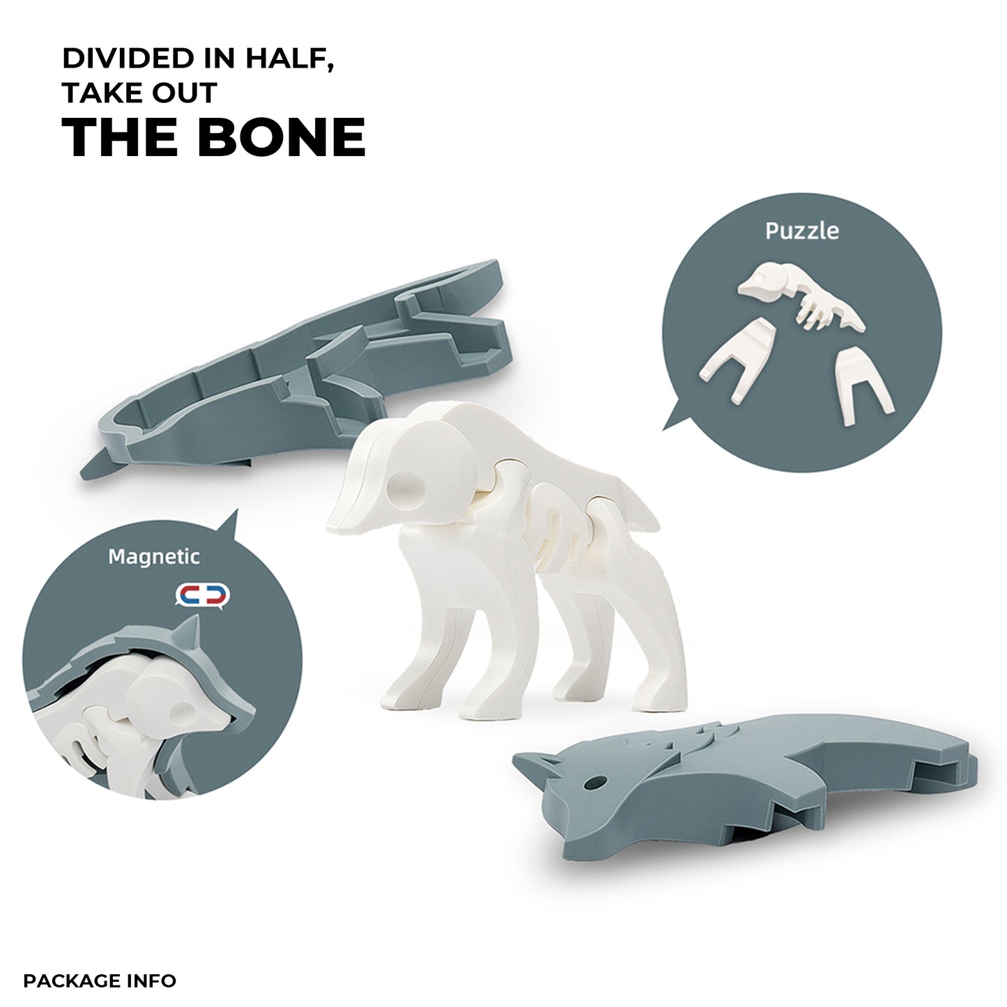 Halftoys Animal Wolf