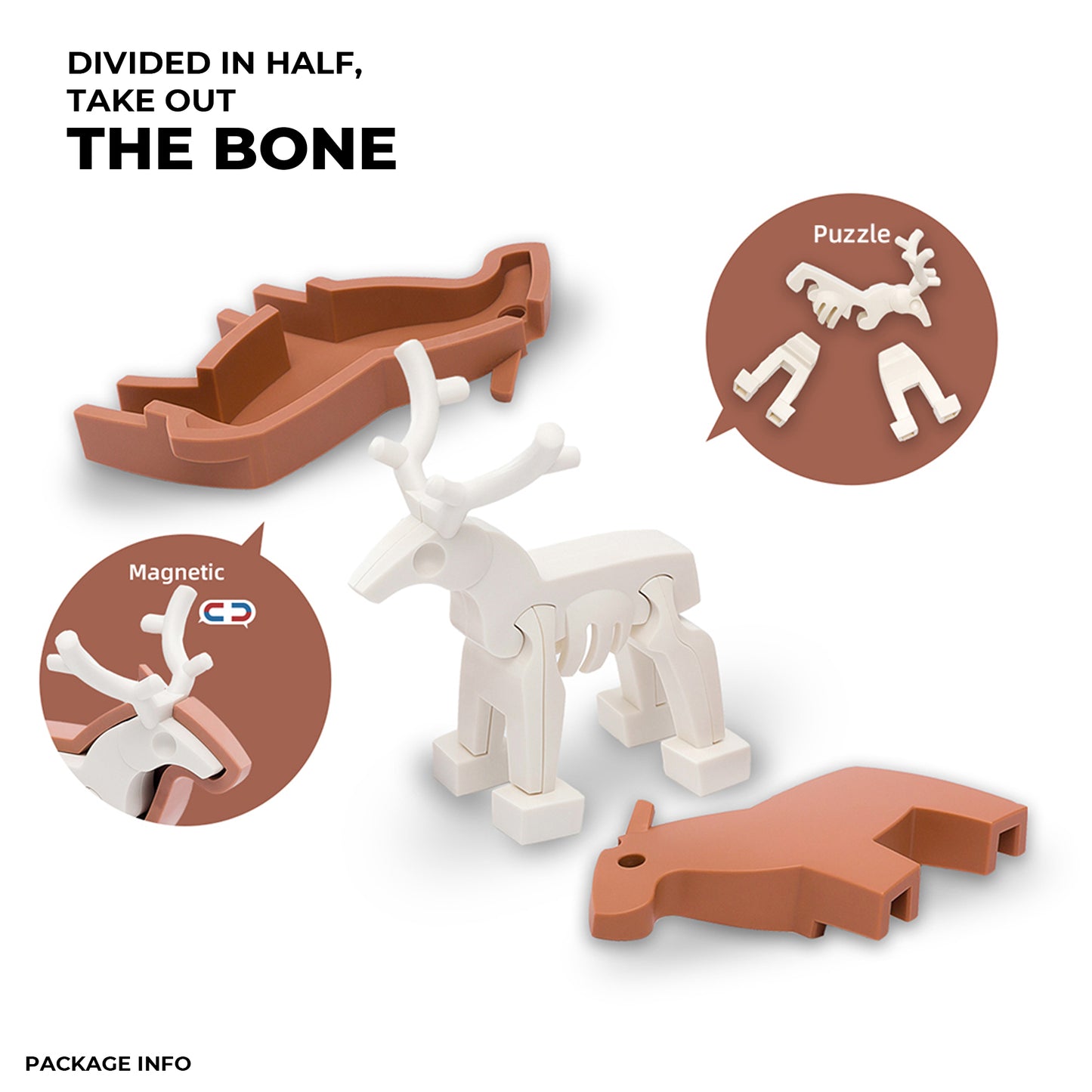 Halftoys Animal Reindeer