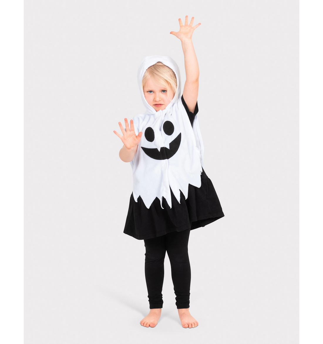 MINI CAPE WHITE GHOST 1 - 4 YEARS