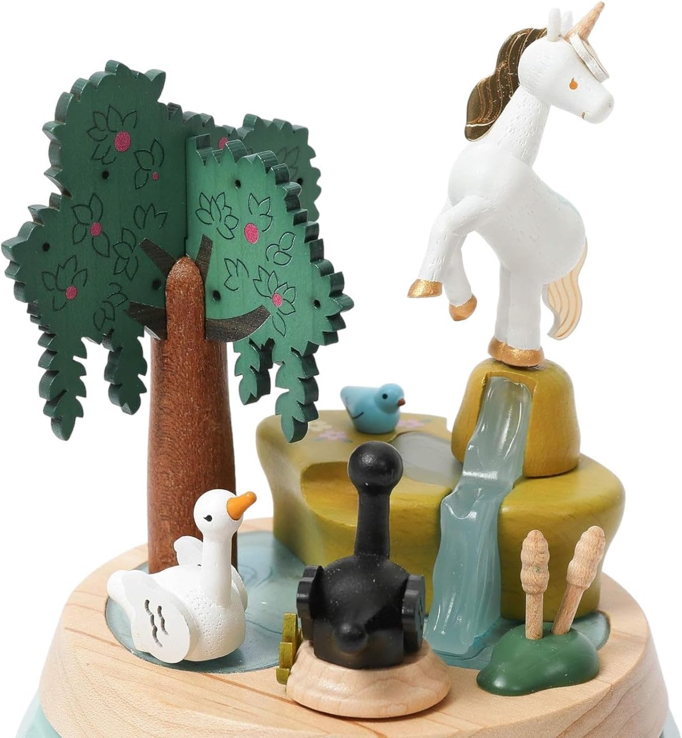 Carillon Unicorno e cigni Wooderful life