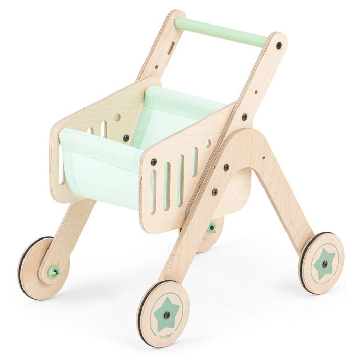 Carrello in legno e primi passi