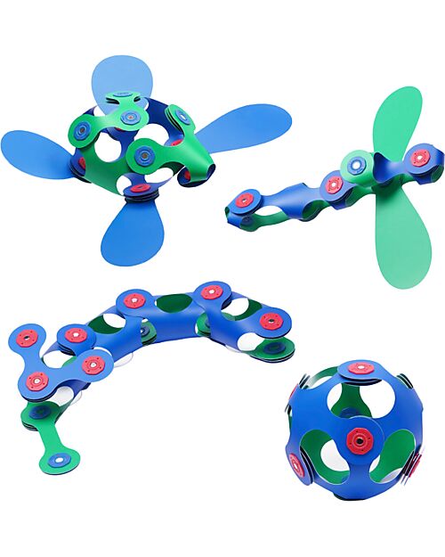 Clixo 18 Pezzi Verde Blu STEAM