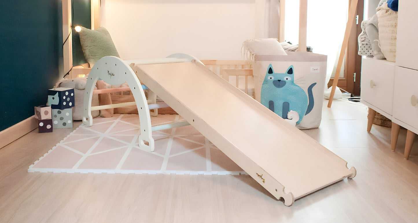 Rampa e Scivolo 2 in 1 per Arco Montessoriano
