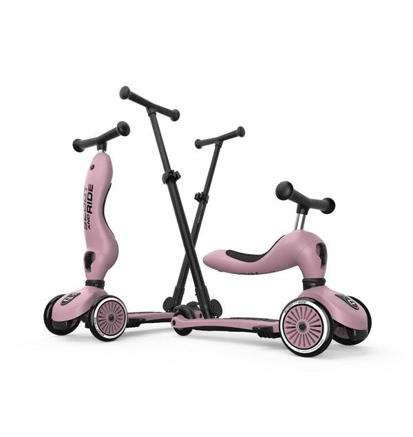 Monopattino Highwaykick 1 Push and Go Lilla Wildberry