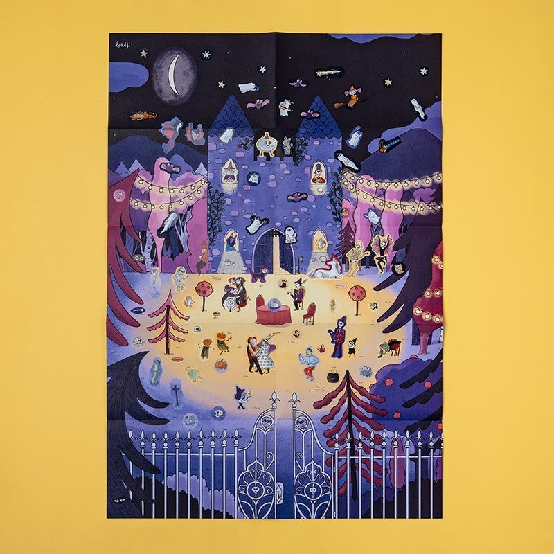 ACTIVITY - ENCHANTED POSTER&STICKERS *NEW*