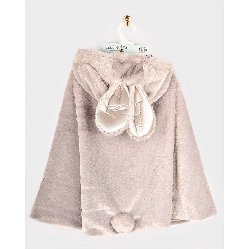 CAPE BUNNY FLUFFY DELUXE 3-8 YEARS