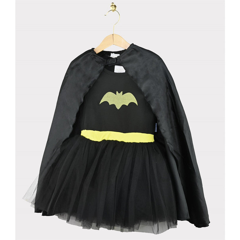 BAT TUTU DRESS w CAPE 4-6 YEARS
