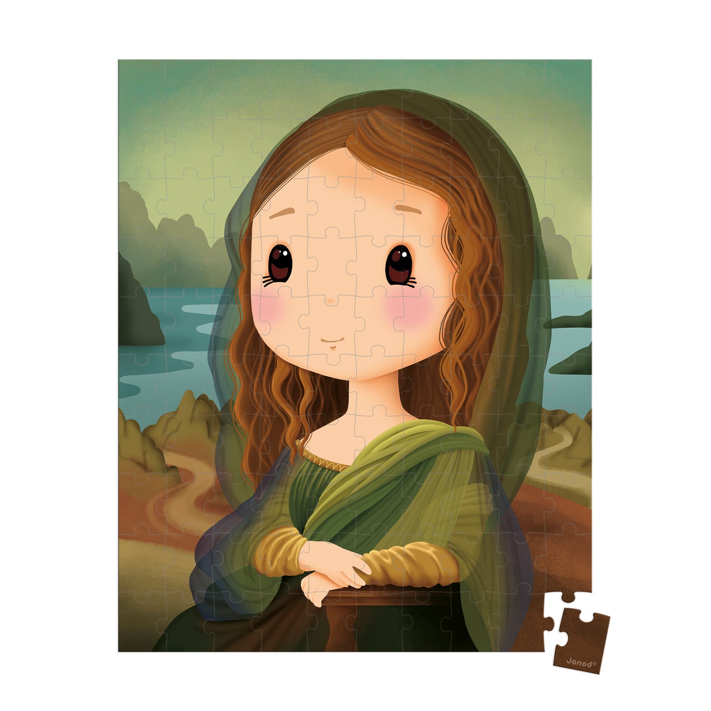 Puzzle 100 Pezzi Inspired by Leonardo Da Vinci