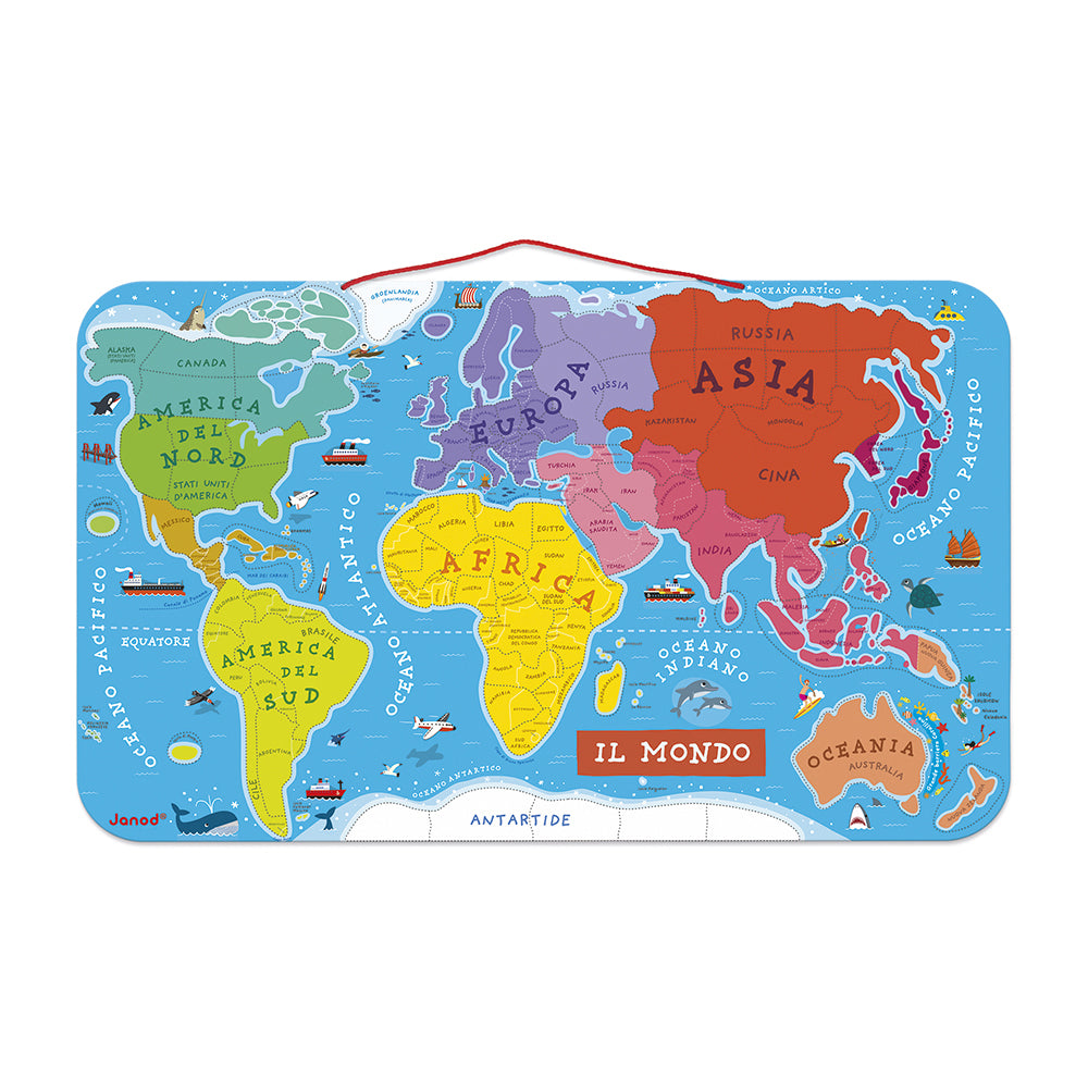 Puzzle magnetico del mondo 92 PZ