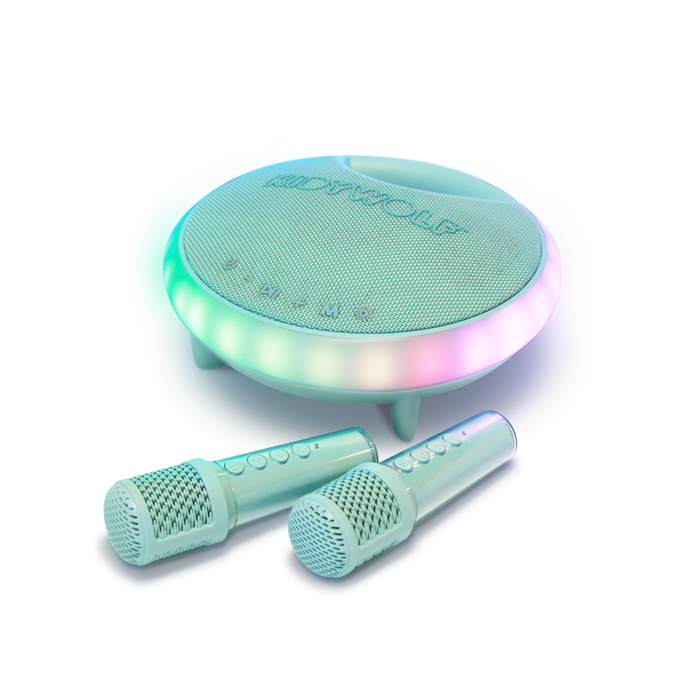KIDYKARAOKE - Karaoke con cassa e microfoni wireless