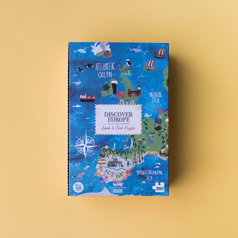 Europe Puzzle 200pz e attività