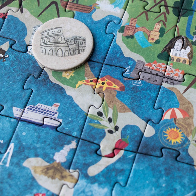 Europe Puzzle 100pz e attività