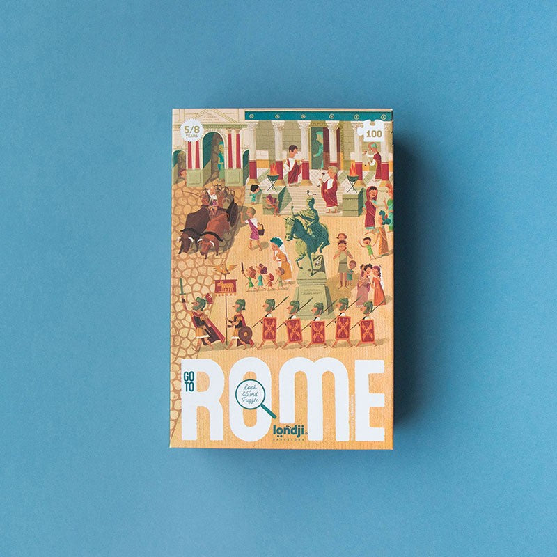 Go to Rome Puzzle 100pz e attività