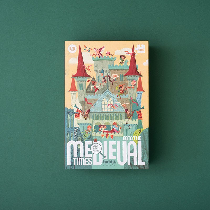 Medieval Times Puzzle 100pz e attività