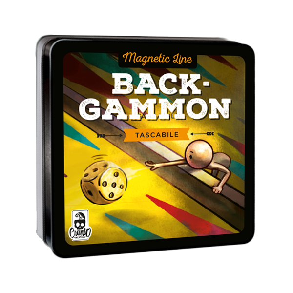 Magnetic line backgammon