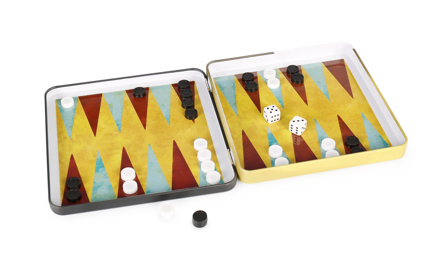 Magnetic line backgammon