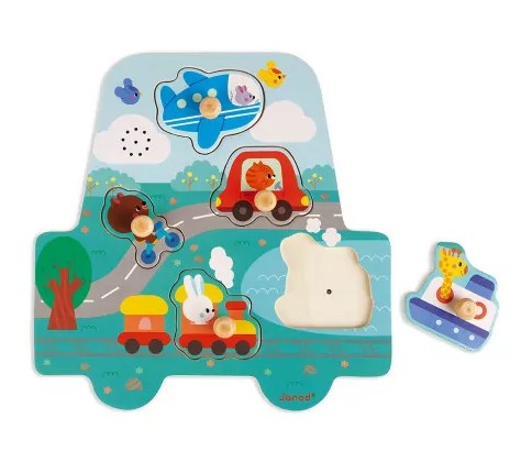 PUZZLE MUSICALE I PICCOLI BOLIDI