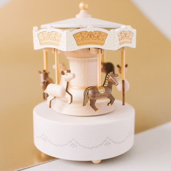 Carillon Carousel Wooderful life