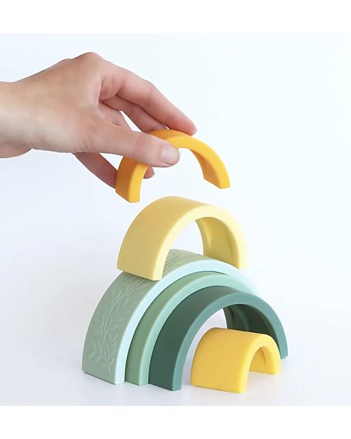 Arcobaleno verde in silicone