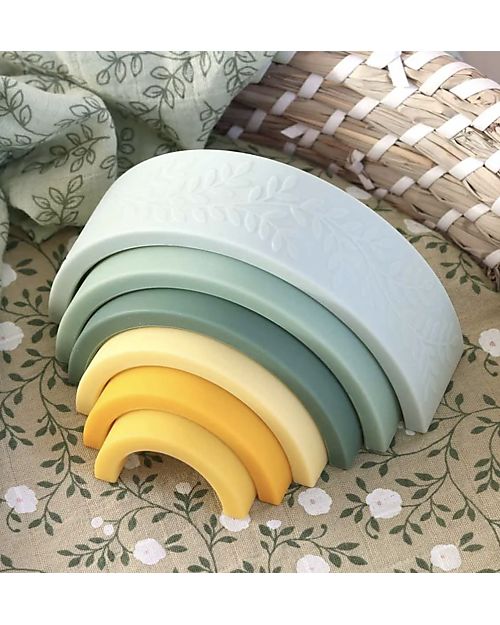 Arcobaleno verde in silicone