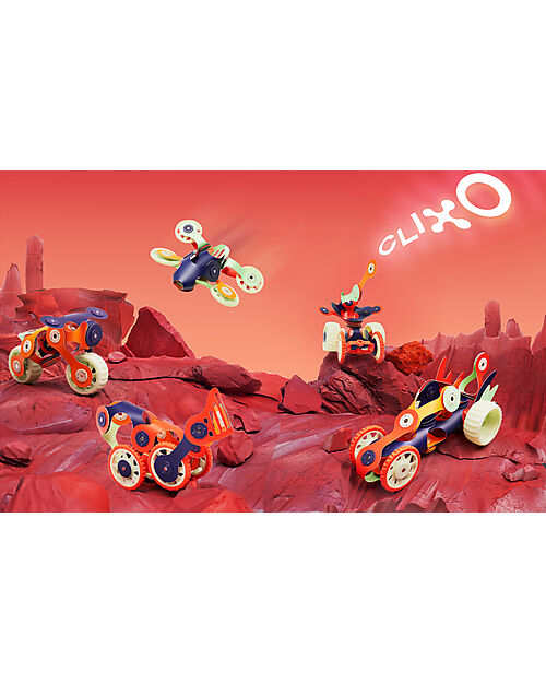 Clixo 29 Pezzi Mars Rovers Glow in The Dark