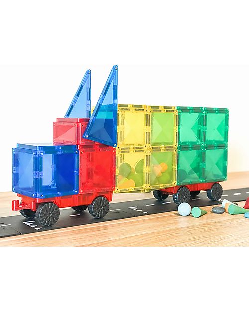 Connetix 24 Pz con gomme Gioco magnetico STEAM