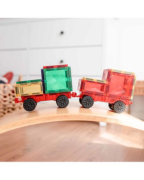 Connetix 24 Pz con gomme Gioco magnetico STEAM