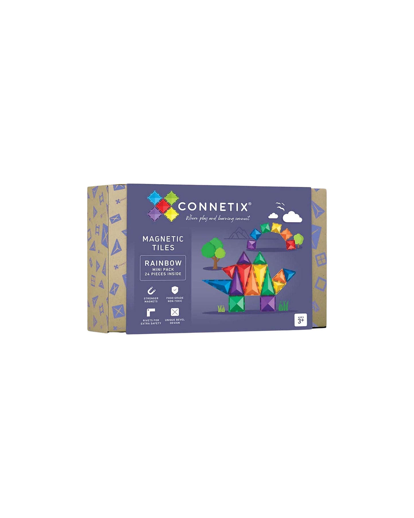 Connetix 24 Pz Gioco magnetico STEAM