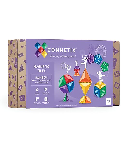 Connetix 36 Pz espansione Gioco magnetico STEAM