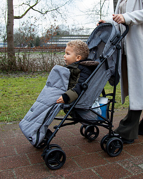 Sacco Universale per Passeggino Nero Impermeabile Teo