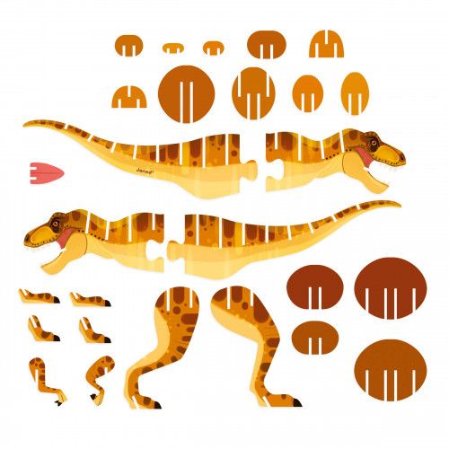 Puzzle tridimensionale Dino T-Rex