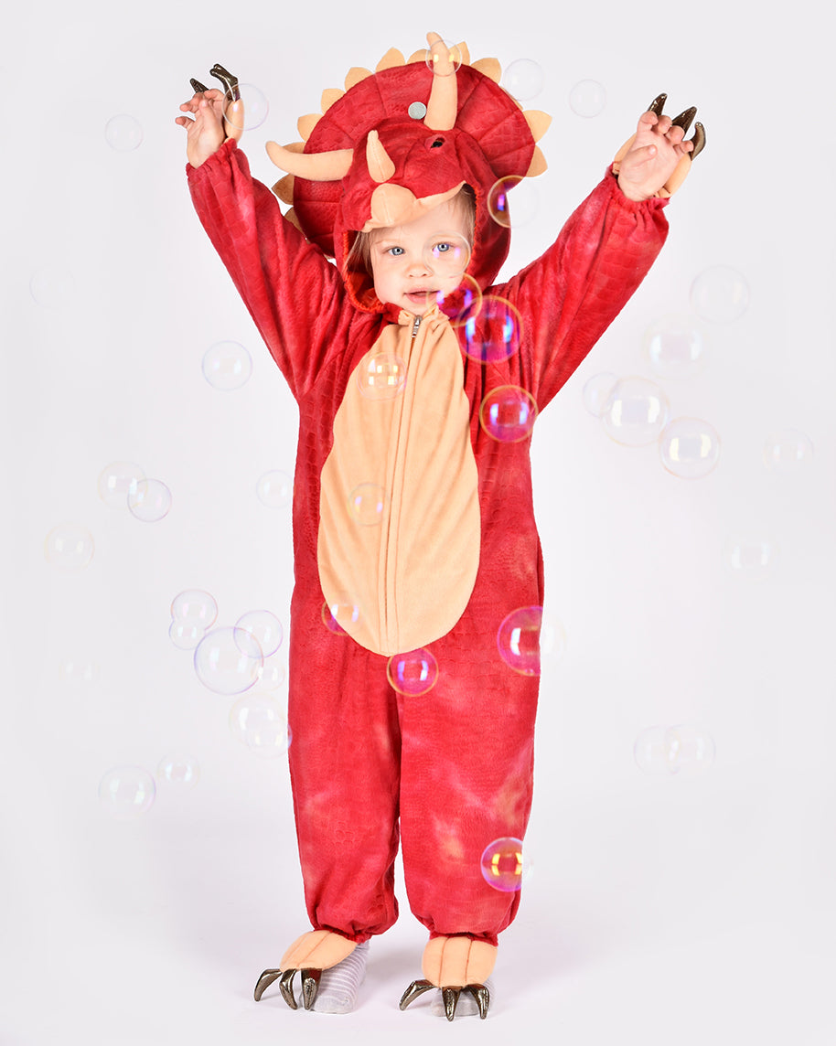Costume Triceratopo (tuta 2-4 anni)