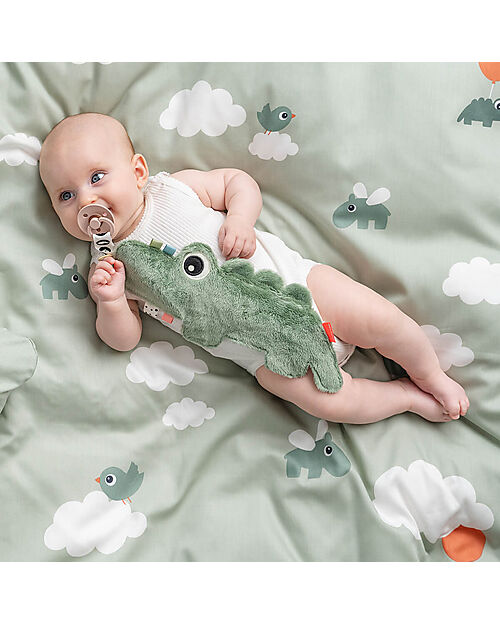 Doudou con Reggiciuccio Croco Verde