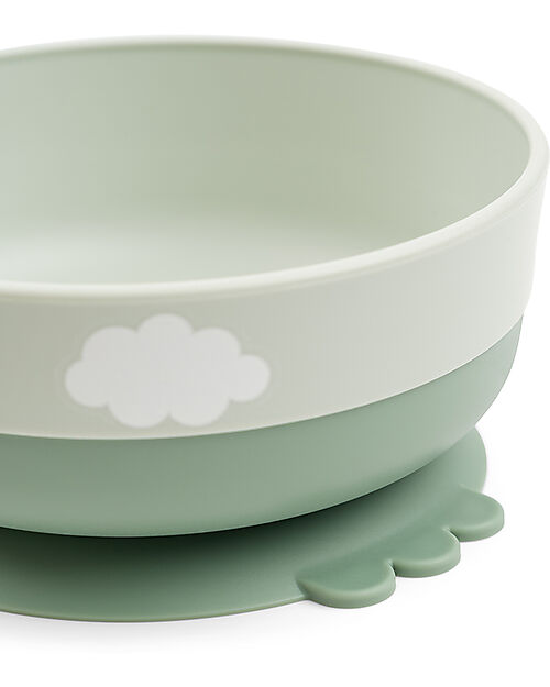 Set Pappa Foodie Ciotola Tazza e Cucchiaio Verde - 100% PP Alimentare Teo