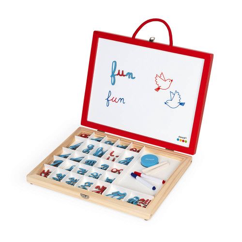Essentiel - Kit 4 in 1 di lettere corsive in legno