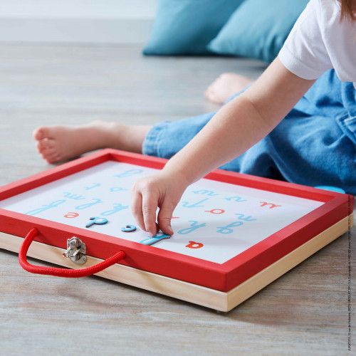 Essentiel - Kit 4 in 1 di lettere corsive in legno