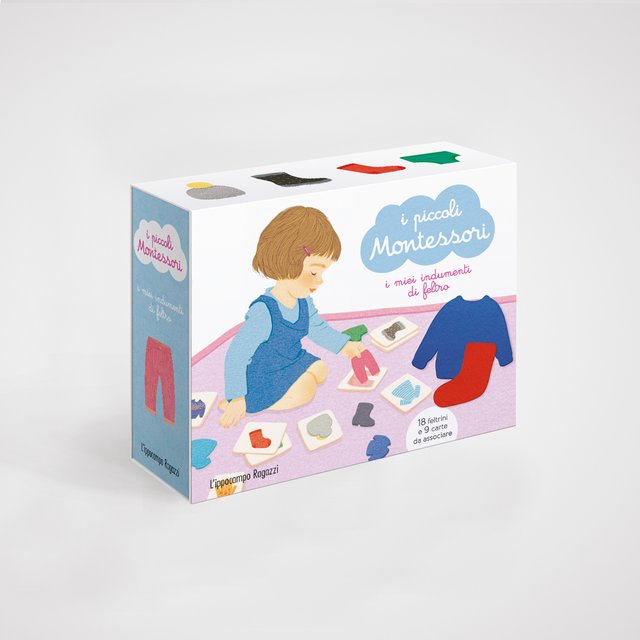 I piccoli montessori - I miei indumenti in feltro
