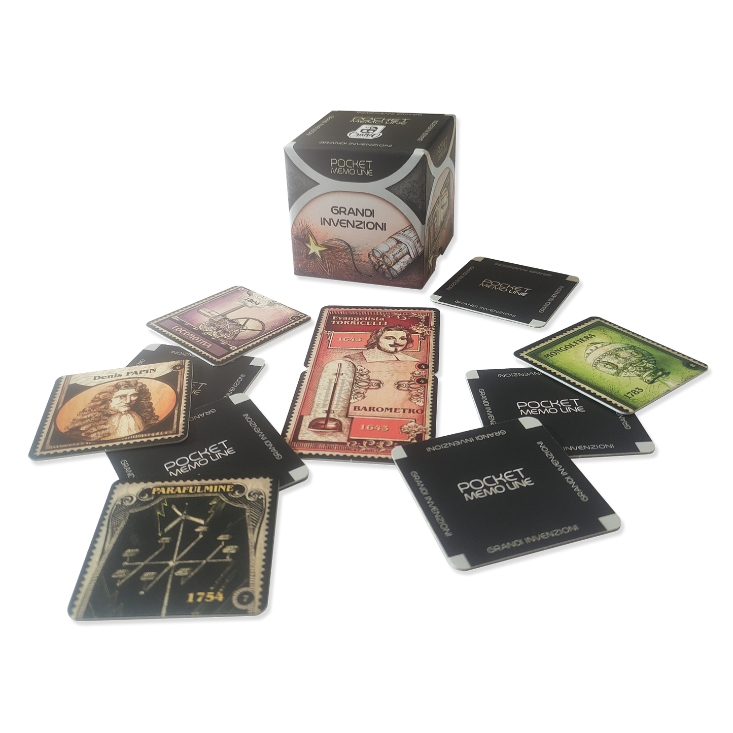 Memory pocket line Grandi invenzioni