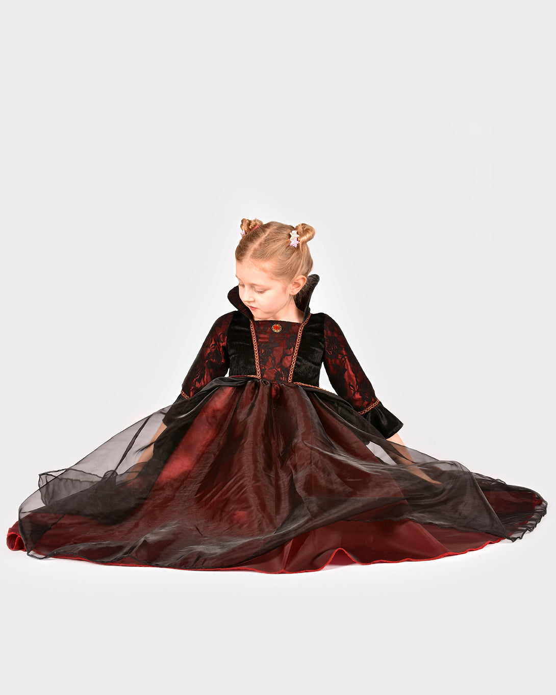 VESTITO REGINA DEI VAMPIRI 4 6 ANNI