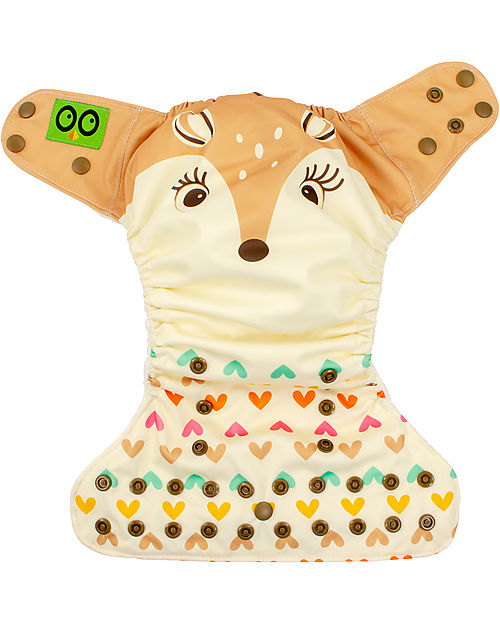 Pannolino Lavabile con 2 Inserti Assorbenti Inclusi 3-16 kg Teo