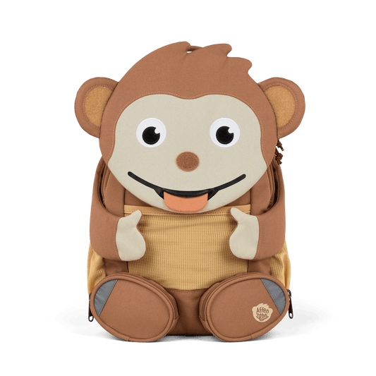 Zaino large dai 3 anni Brown Monkey