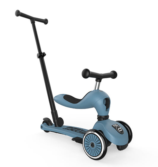 Monopattino Highwaykick 1 Push and Go Blu Steel