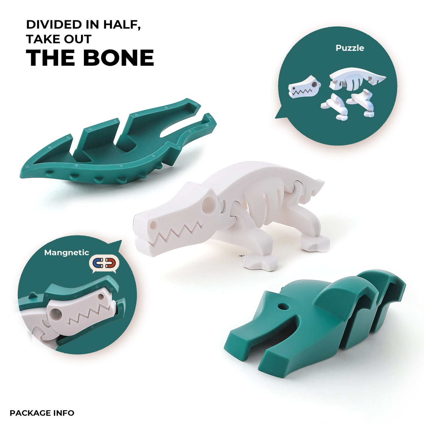 Halftoys Animal Crocodile