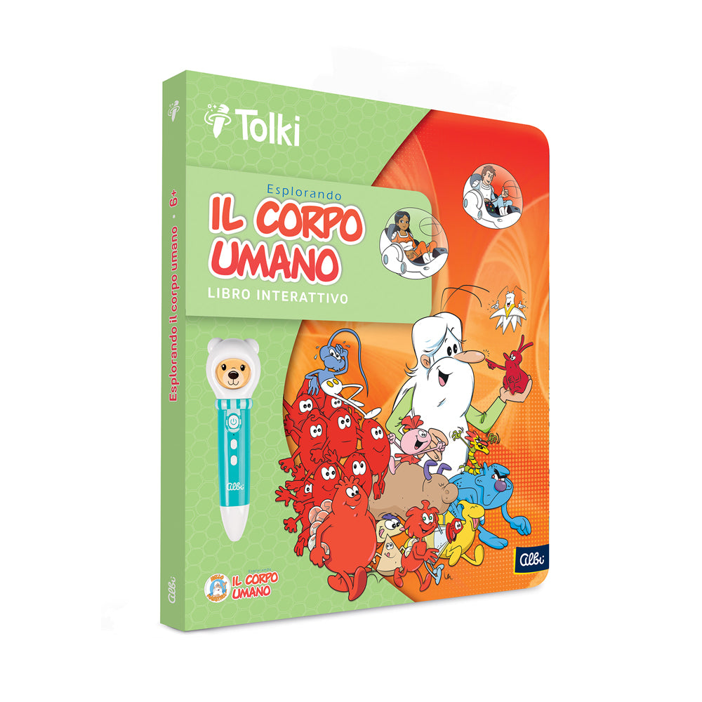 Libro educativo per Tolki: Esplorando il corpo umano 6+