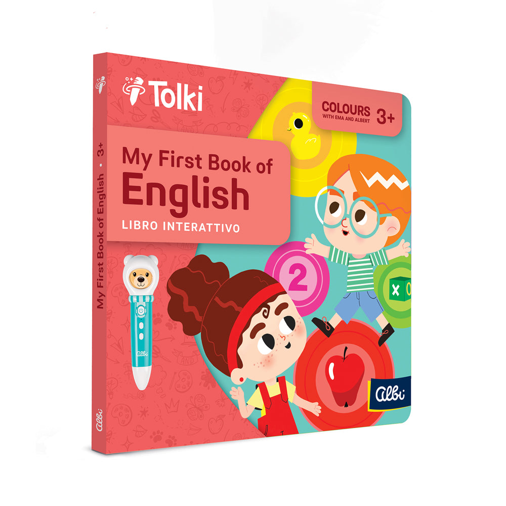 Libro educativo per Tolki: My First Book of English 3+