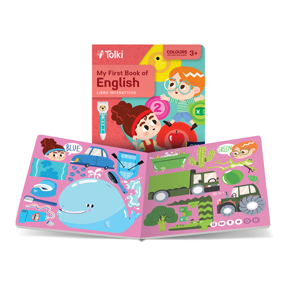 Libro educativo per Tolki: My First Book of English 3+