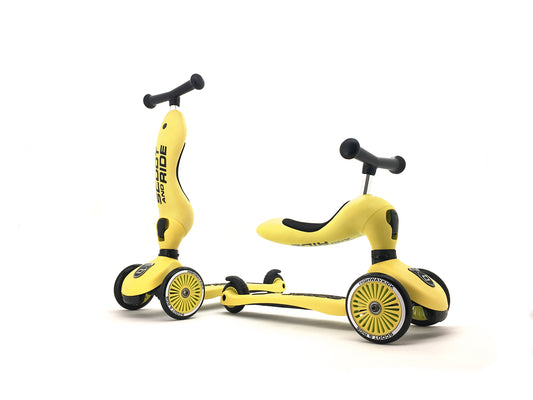 Monopattino Highwaykick modo 2 in 1 Giallo Lemon